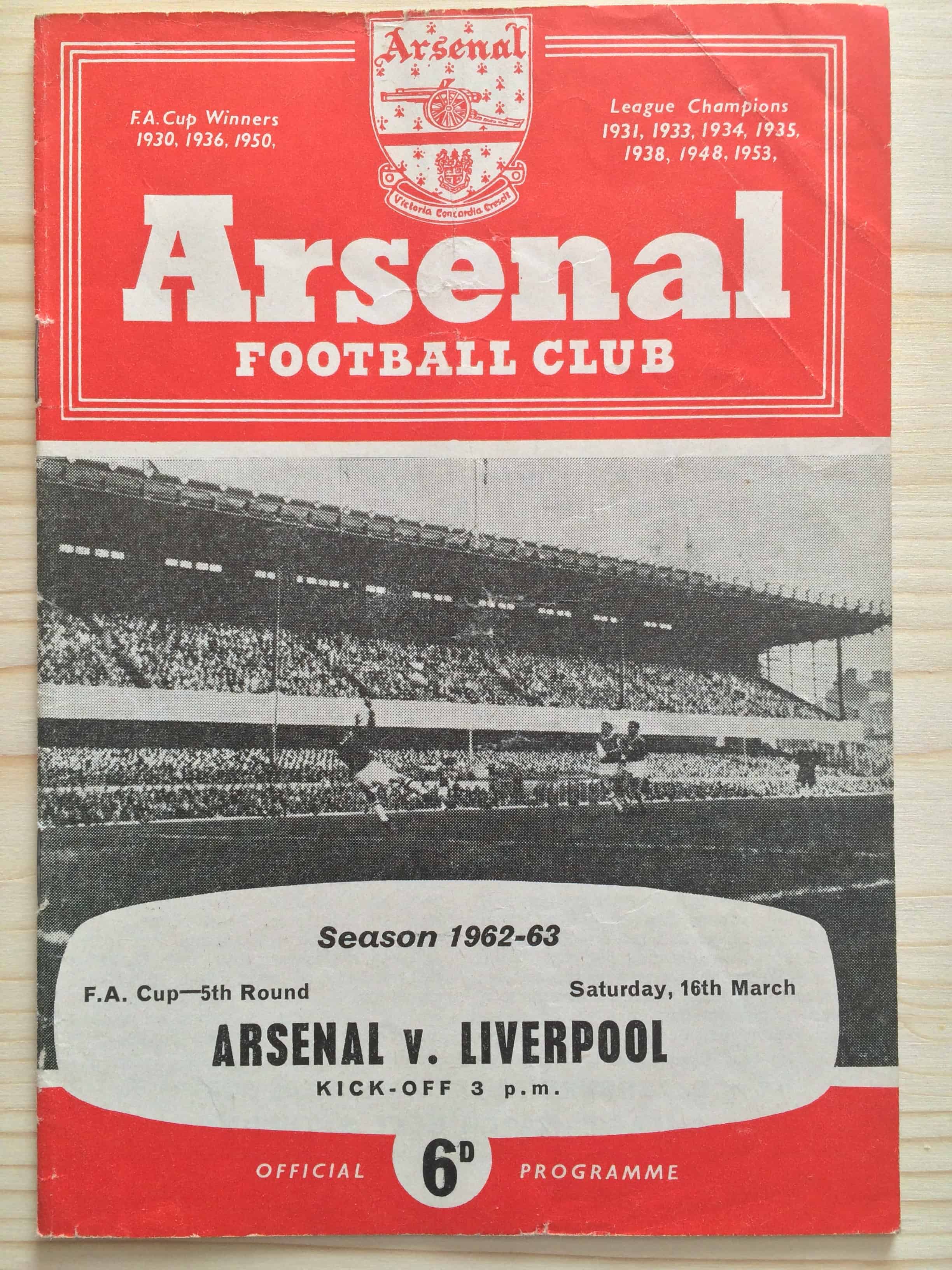 Arsenal FC v Liverpool FC